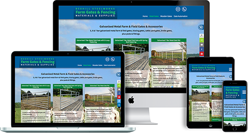 responsive website design - lighting force